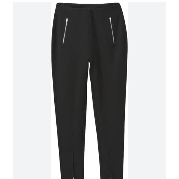 Philosophy Womens Black Ponte Leggings 2X With Zipper Pockets - Picture 2 of 9